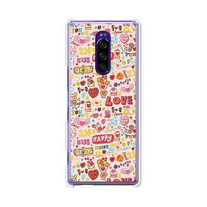 Xperia 1 SO-03L/SOV40/802SO/J9110/Professional Edition J9150ʃP[X/Jo[ yLOVE214 NAP[Xfށzxperia1 so03l Jo[ GNXyA1 SO-03L