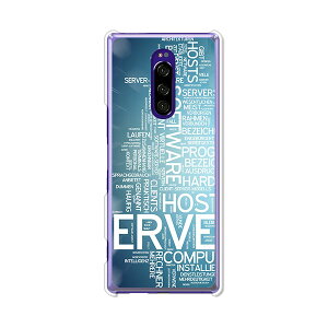 Xperia 1 SO-03L/SOV40/802SO/J9110/Professional Edition J9150���ʃP�[�X/�J�o�[ �ySERVER �N���A�P�[�X�f�ށzxperia1 so03l �J�o�[ �G�N�X�y���A1 SO-03L