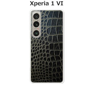 Xperia 1 VI SO-51E / Xperia 1 VI SOG13 / A401SO / XQ-EC44  P[X/Jo[ yCrocodilezIׂ n[hP[X  VRP[XقǗǂdTPU \tgP[X GNXyA X}zP[X gуJo