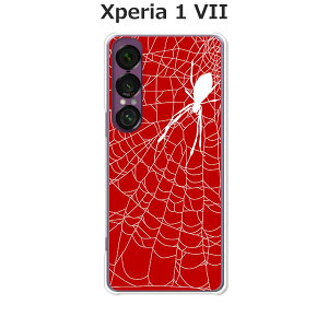 Xperia 1 VII SO-51F/SOG15/A501SO/XQ-FS44  P[X/Jo[ ySpiderzIׂ n[hP[X  VRP[XقǗǂdTPU \tgP[X GNXyA1VII hR au \tgoN ق X}z