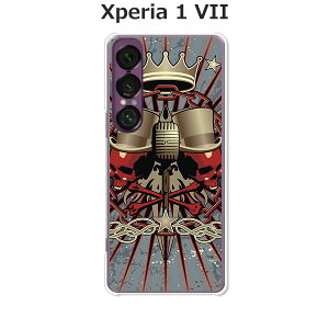 Xperia 1 VII SO-51F/SOG15/A501SO/XQ-FS44  P[X/Jo[ yXJLOzIׂ n[hP[X  VRP[XقǗǂdTPU \tgP[X GNXyA1VII hR au \tgoN 