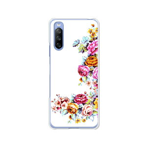 Xperia 10 III SO-52B / SOG04 / A102SO / Xperia 10 III Lite XQ-BT44 ʃP[X/Jo[ y|CgFLOWER NAP[XfށzGNXyAe}[NX[ hR so-52b yVoC X}zP[X gуP