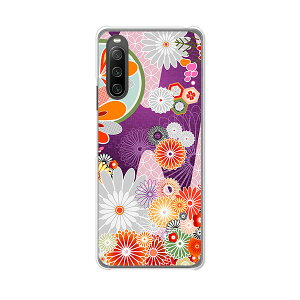 Xperia 10 IV SO-52C/SOG07/A202SO/XQ-CC44 共通 ケース/カバー 【和紙柄 クリアケース素材】xperia 10 iv ケース エクスペリア10 IV xperia10iv スマホケース 携帯ケース