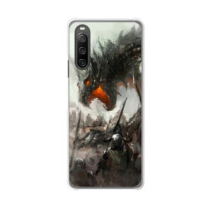 Xperia 10 IV SO-52C/SOG07/A202SO/XQ-CC44  Jo[/P[X VRP[XRVS~ɂTPUJo[ yDRAGONHUNTER TPU\tgP[Xzxperia 10 iv P[X GNXyA10 IV xperia10iv X}