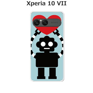 Xperia 10 VII SO-52F/SOG16/A502SO/XQ-FE44  P[X/Jo[ yIRobotzIׂ n[hP[X  VRP[XقǗǂdTPU \tgP[X GNXyA10VII hR au \tgoN ق X