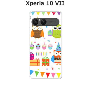 Xperia 10 VII SO-52F/SOG16/A502SO/XQ-FE44  P[X/Jo[ ytNEPartyzIׂ n[hP[X  VRP[XقǗǂdTPU \tgP[X GNXyA10VII hR au \tgoN 