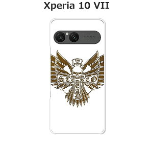 Xperia 10 VII SO-52F/SOG16/A502SO/XQ-FE44  P[X/Jo[ ywYGWFzIׂ n[hP[X  VRP[XقǗǂdTPU \tgP[X GNXyA10VII hR au \tgo