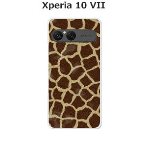 Xperia 10 VII SO-52F/SOG16/A502SO/XQ-FE44  P[X/Jo[ yGiraffezIׂ n[hP[X  VRP[XقǗǂdTPU \tgP[X GNXyA10VII hR au \tgoN ق X}