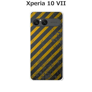 Xperia 10 VII SO-52F/SOG16/A502SO/XQ-FE44  P[X/Jo[ yKEEPOUTzIׂ n[hP[X  VRP[XقǗǂdTPU \tgP[X GNXyA10VII hR au \tgoN ق X}