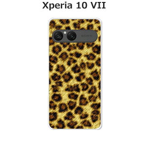 Xperia 10 VII SO-52F/SOG16/A502SO/XQ-FE44  P[X/Jo[ yLeopardGzIׂ n[hP[X  VRP[XقǗǂdTPU \tgP[X GNXyA10VII hR au \tgoN ق X}
