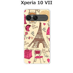 Xperia 10 VII SO-52F/SOG16/A502SO/XQ-FE44  P[X/Jo[ yPARISzIׂ n[hP[X  VRP[XقǗǂdTPU \tgP[X GNXyA10VII hR au \tgoN ق X}z