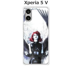 Xperia 5 V SO-53D / SOG12 / XQ-DE44  Jo[/P[X VRP[XRVS~ɂTPUJo[ yDarkAngel TPU\tgP[XzGNXyA5V Xperia5V X}zP[X gуP[X gуJ