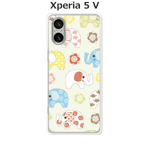 Xperia 5 V SO-53D / SOG12 / XQ-DE44  Jo[/P[X VRP[XRVS~ɂTPUJo[ yӂ[̃pH[ TPU\tgP[XzGNXyA5V Xperia5V X}zP[X gуP[