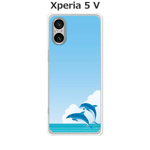 Xperia 5 V SO-53D / SOG12 / XQ-DE44  P[X/Jo[ yDolphinJamp NAP[XfށzGNXyA5V Xperia5V X}zP[X gуP[X gуJo[