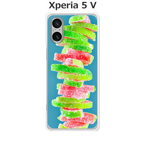 Xperia 5 V SO-53D / SOG12 / XQ-DE44  Jo[/P[X VRP[XRVS~ɂTPUJo[ yςݏオ邨َq TPU\tgP[XzGNXyA5V Xperia5V X}zP[X gуP