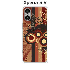 Xperia 5 V SO-53D / SOG12 / XQ-DE44  Jo[/P[X VRP[XRVS~ɂTPUJo[ yRide on BMX TPU\tgP[XzGNXyA5V Xperia5V X}zP[X gуP[X g