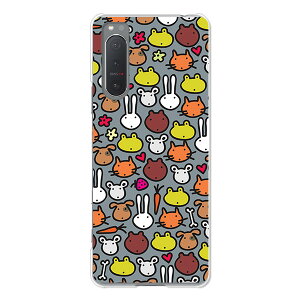 Xperia 5 II SO-52A / SOG02 / A002SO ���� �P�[�X/�J�o�[ �y�A�j�}���h�b�g �N���A�P�[�X�f�ށzXperia5iiso52a�P�[�X xperia 5 ii sog02 �J�o�[ �G�N�X�y�f�B�A docomo au �\�t�g�o���N �n�[�h�P�[�X�g�уJ�o�[