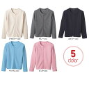 送料無料 ダブルジップ カーディガン 長袖 オフィス 無地 5色 ジッパー チャック 綿混 ナース レディース ユニフォーム 事務服 制服 オールシーズン 大きい サイズ M L LL 3L 秋冬 冷え性 春夏 カーデガン