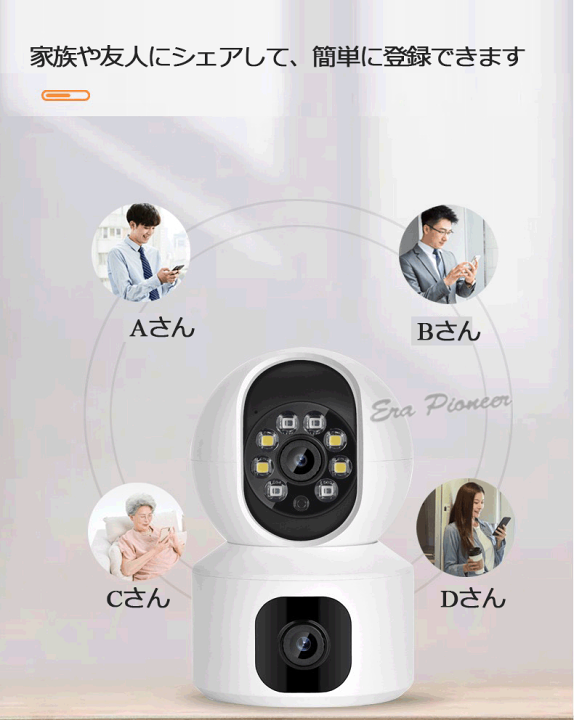 〇Db右1114 未使用 防犯カメラ Wi-Fi smart camera 〇Db右1114 未使用 防犯カメラ Wi-Fi smart camera