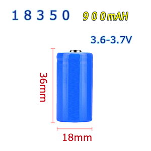 18350 Li-ion/���`�E���C�I���[�d�r/�o�b�e���[/18350���`�E���C�I���d�r/900mAh/3.6V-3.7V 36mm