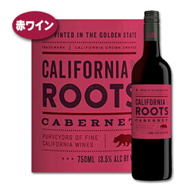 ワイン 赤 カベルネ ソーヴィニヨン カリフォルニア 2021 カリフォルニア ルーツ アメリカ カリフォルニア 辛口