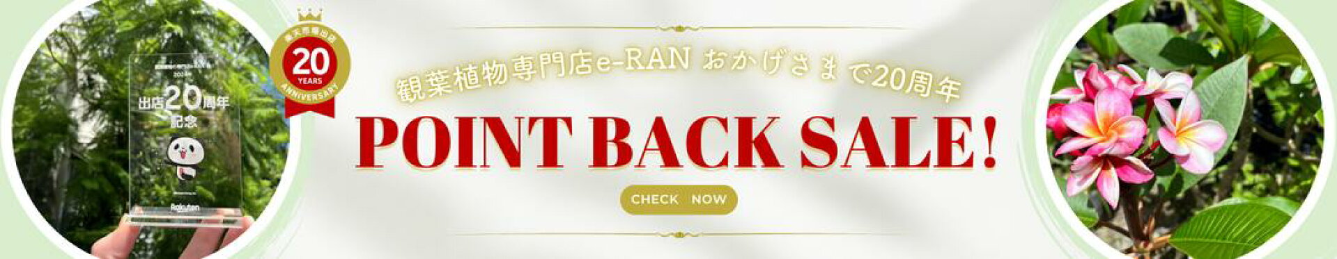 ポイントバックセール