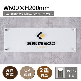 【マラソン期間限定ポイント10倍！】会社看板 W600×H200mm クリニックの看板 看板 オフィス 社名 表示 施設看板 喫茶店の看板 表示内容記入自由 サロンの看板 イラストレーター ロゴ印刷 会社 ロゴ オーダー オーダー製作 事務所 会社 製作 オーダー gs-pl-kal6020