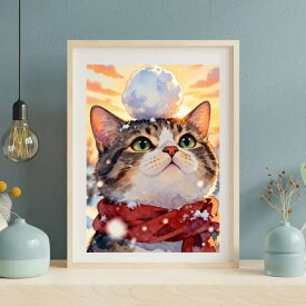 ALL フェアリーダストビーズ ダイヤモンドアートキット 猫　A3サイズ ダイヤモンドアート 四角いビーズ 初心者 キット セット ビーズ 簡単 手作りキット 工作 子供 ビーズ絵 入院中 暇つぶし ビーズアート 女性 大人 高齢者 ビーズ絵画 手芸キット ギフト プレゼント