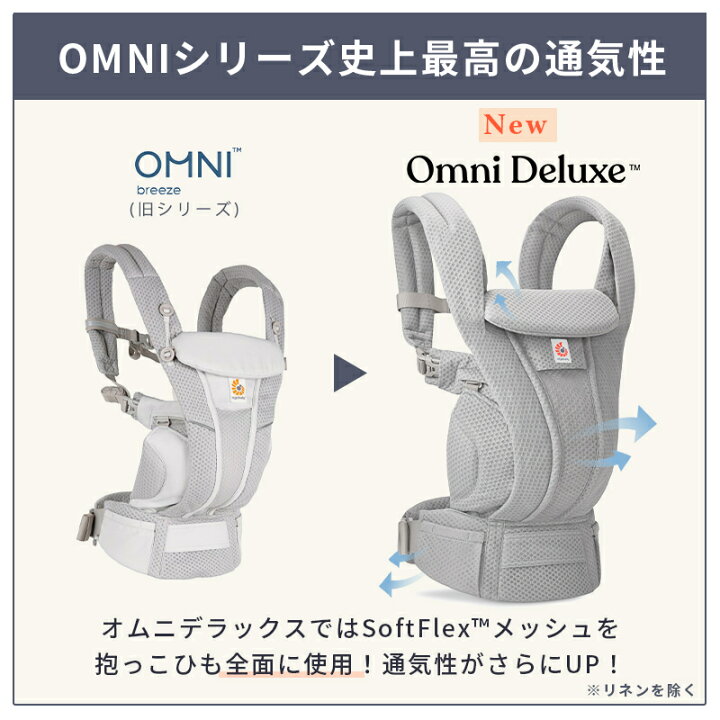 楽天市場】＼最新モデル／【公式】 エルゴ オムニ デラックス 