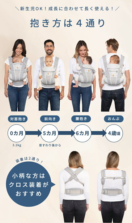 楽天市場】【P10倍 | 4/14 20:00～4/17 9:59】【公式】 エルゴベビー 