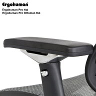 【 旧Ergohuman 適合 】 エルゴヒューマン プロ用 PUアームパッド【Ergohuman Pro・Proオットマン内蔵型…