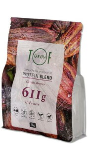 GRON (グロン) ピープロテイン スーパーフード配合 国産 無添加 ビーガン対応 グルテンフリー (クリオロベリーズ, 1Kg)