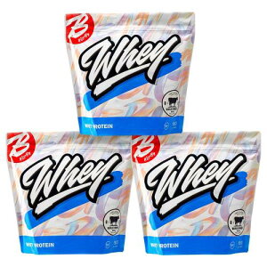 バルクスポーツ プロテイン バルクホエイRICH 3kg (1kg x 3個) ホエイプロテイン プレーン 人工甘味料不使用 無添加 ホエイ ノンフレーバー WPC