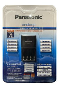 PANASONIC ENELOOP�[�d��Z�b�g�P�O8�{+�P�l4�{ K-KJ43MCD84 (2023�N�����j
