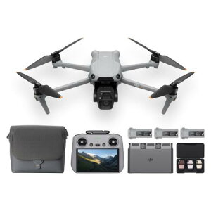 DJI Air 3S Fly More�R���{�iRC 2�X�N���[���t�����M�@�t���j�h���[�� 4K�J�����t�� 1�C���`CMOS �L�p�����]�� 16�Έȏ㐄�� 4K/60fps HDR���� �S�������m ������s���� �o�b�e���[x3 ���v���쎞��135�� 