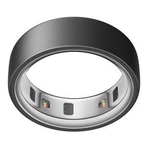 Oura Ring ��4���� �X�}�[�g�����O ? �X�e���X ? �T�C�Y10 |iPhone/Android�Ή� |�܂��̓T�C�Y�m�F:��p�T�C�Y�L�b�g�Ή�|�����E�S���E�t�B�b�g�l�X���v��|�Œ�8���ԃo�b�e���[����