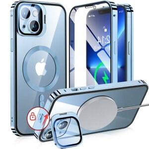 JYیEX^hNIANGUO iPhone13 p Jo[ MagSafeΉ NA  bNtEANV{^ BJX^h ACz13P[X 9HKX ^t[ Xgb