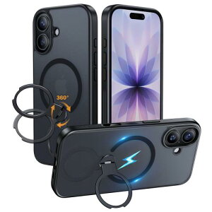 NIMASO iPhone 17 P[XČRMILKi MagSafeANZT[Ή 360°]X^h JRg[Jo[ c wh~ h~ ϏՌ phone 17 p E