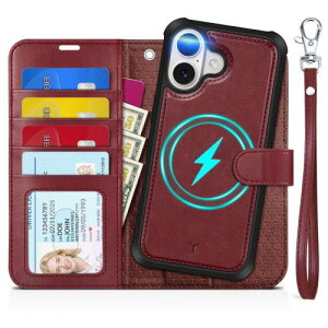 TUCCH iPhone17 Ή P[X 蒠^ 2 in 1  6.3C` Xgbvt O RFIDubLO 4J[h|Pbg Xgbvz[ uX^h@\ Ռz Sʕی PU 