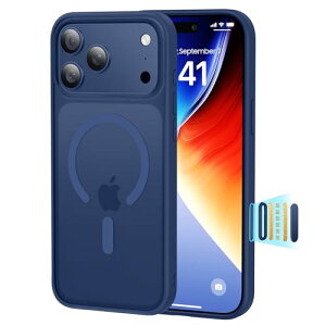 �ČRMIL�K�i�E�}�b�g����Peerock iPhone 17 Pro Max �p �P�[�X �N���A �J�����R���g���[���Ή� ����~�� �w��h�~ �ČRMIL�K�i �ϏՌ� MagSafe�Ή� �ϋv�� �J�o�[ �X�g���b�v�z�[���t�� ���C�A���X�[�d