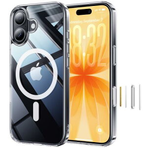 �ČRMIL�K�i�E������MagSafe�Ή�Peerock iPhone 17 �p �P�[�X �N���A �J�����R���g���[���Ή� ����~�� �w��h�~ �ČRMIL�K�i �ϏՌ� MagSafe�Ή� �ϋv�� �J�o�[ �X�g���b�v�z�[���t�� ���C�A���X�[�d