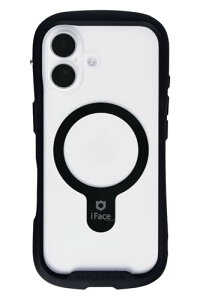 iFace Reflection MagSynq iPhone 17 �P�[�X MagSafe �Ή� �N���A �����K���X (�u���b�N)�G�RPKG�A�C�t�F�C�X �A�C�t�H��17 �p �X�}�z�P�[�X iphone17 �J�o�[ �}�O�Z�[�t �ϏՌ� ���� �X�g���b�v�z�[��