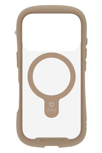 iFace Reflection MagSynq iPhone 17 Pro �P�[�X MagSafe �Ή� �N���A �����K���X (�x�[�W��)�G�RPKG�A�C�t�F�C�X �A�C�t�H��17�v�� �p �X�}�z�P�[�X iphone17pro �J�o�[ �}�O�Z�[�t �ϏՌ� ���� �X�g���b�v�z�[