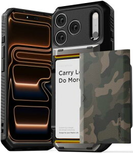 VRS iPhone 17 Pro �Ή� �P�[�X �ϏՌ� �J�[�h���� �X�g���b�v�z�[�� �t �X�}�z�P�[�X �J�[�h ���[ ��� �g�уP�[�X [ iPhone17Pro �A�C�t�H��17Pro �Ή� ] case Damda Glide Pro �J���O���[��