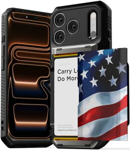 VRS iPhone 17 Pro �Ή� �P�[�X �ϏՌ� �J�[�h���� �X�g���b�v�z�[�� �t �X�}�z�P�[�X �J�[�h ���[ ��� �g�уP�[�X [ iPhone17Pro �A�C�t�H��17Pro �Ή� ] case Damda Glide Pro �t���b�O�I�u�I�i�[