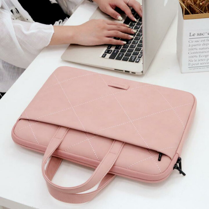 楽天市場 送料無料 ノートパソコン ケース 手提げバッグ かわいい ノートpc Pcバッグ Pcケース おしゃれ パソコンバッグ ノートパソコンバッグ インナー スリム 防水 衝撃吸収 収納ケース 多機能 13 14 15インチ 旅行 出張 Erieri
