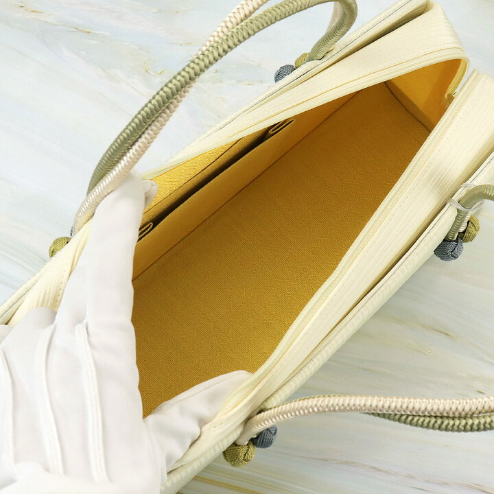 楽天市場】衿秀 公式 バッグ 和装 着物 ばっぐ bag 利休 横長タイプ  