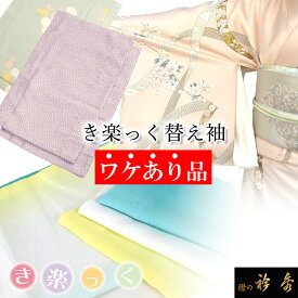 衿秀 公式 《ワケアリ》 替え袖 訳あり わけあり き楽っく きらっく 替袖 かえそで お値打ち 和装小物 えりひで 襟の衿秀 eh