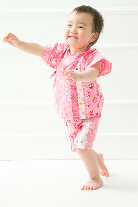 楽天市場 甚平 子供 じんべえ じんべい 新生児 ベビー キッズ 幼児 女の子 70cm 80cm 90cm 95cm 桜 サクラ さくら うさぎ ウサギ 和柄 ピンク 和柄 和風 日本製 高品質 可愛い かわいい 夏祭り 花火大会 保育園 幼稚園 納涼祭り 送料無料