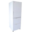 【中古】日立 冷蔵庫 375L R-S38JV-XW 真空チルド うるおい野菜室 クリスタルドア 自動製氷 3ドア まんなか野菜室 省エネモデル 右開き ホワイト B7 B67 B104
